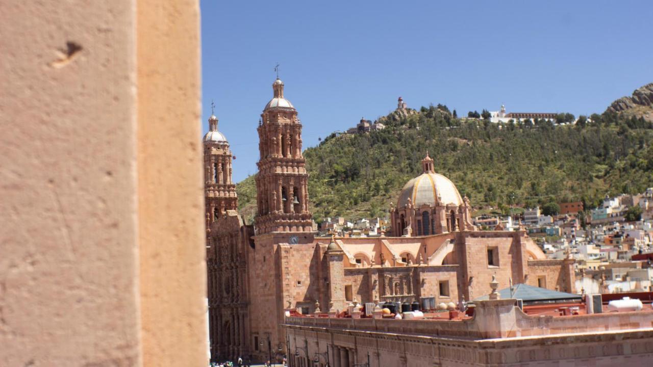 Hotel Posada De La Moneda Zacatecas Exteriör bild