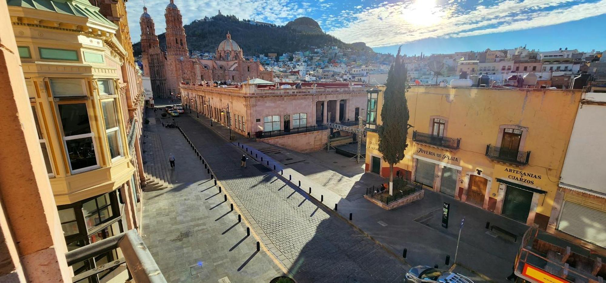 Hotel Posada De La Moneda Zacatecas Exteriör bild